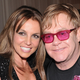 Britney Spears and Elton John in 2013